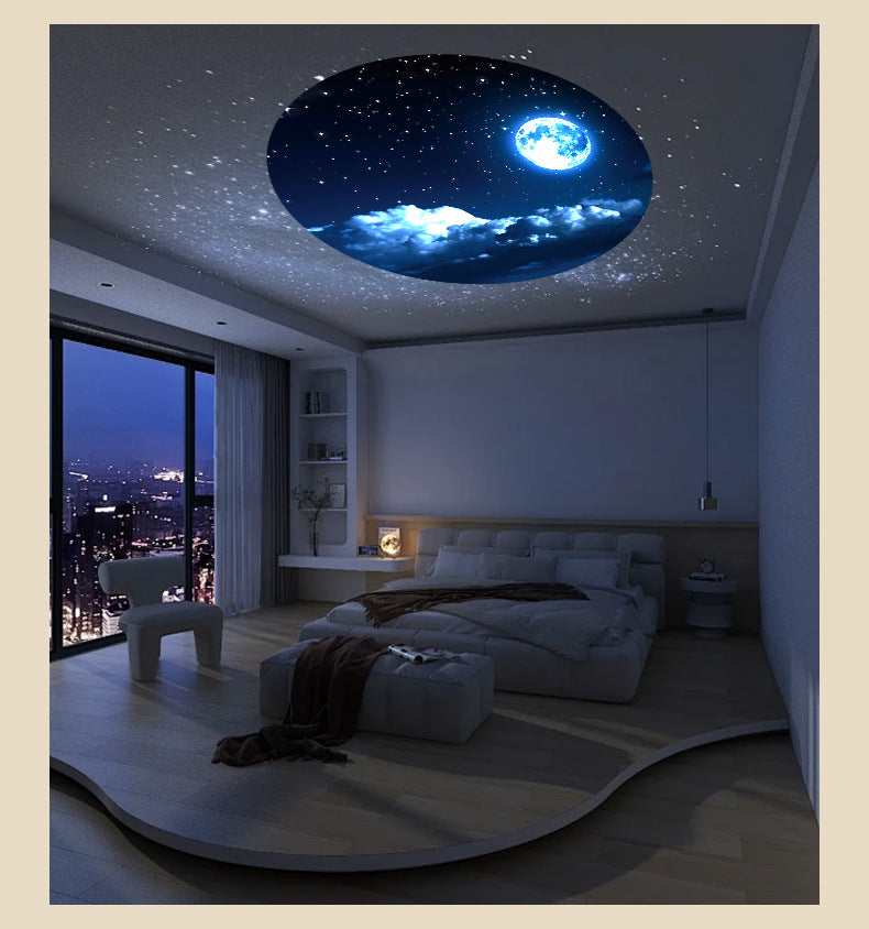 Night Light Galaxy Projector 15 patterns Earth Moon Planetarium Lamp Starry Sky Projector Bedroom deco  Atmosphere Light
